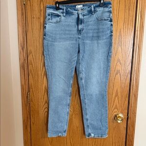 Maurices Light Blue Skinny Jeans